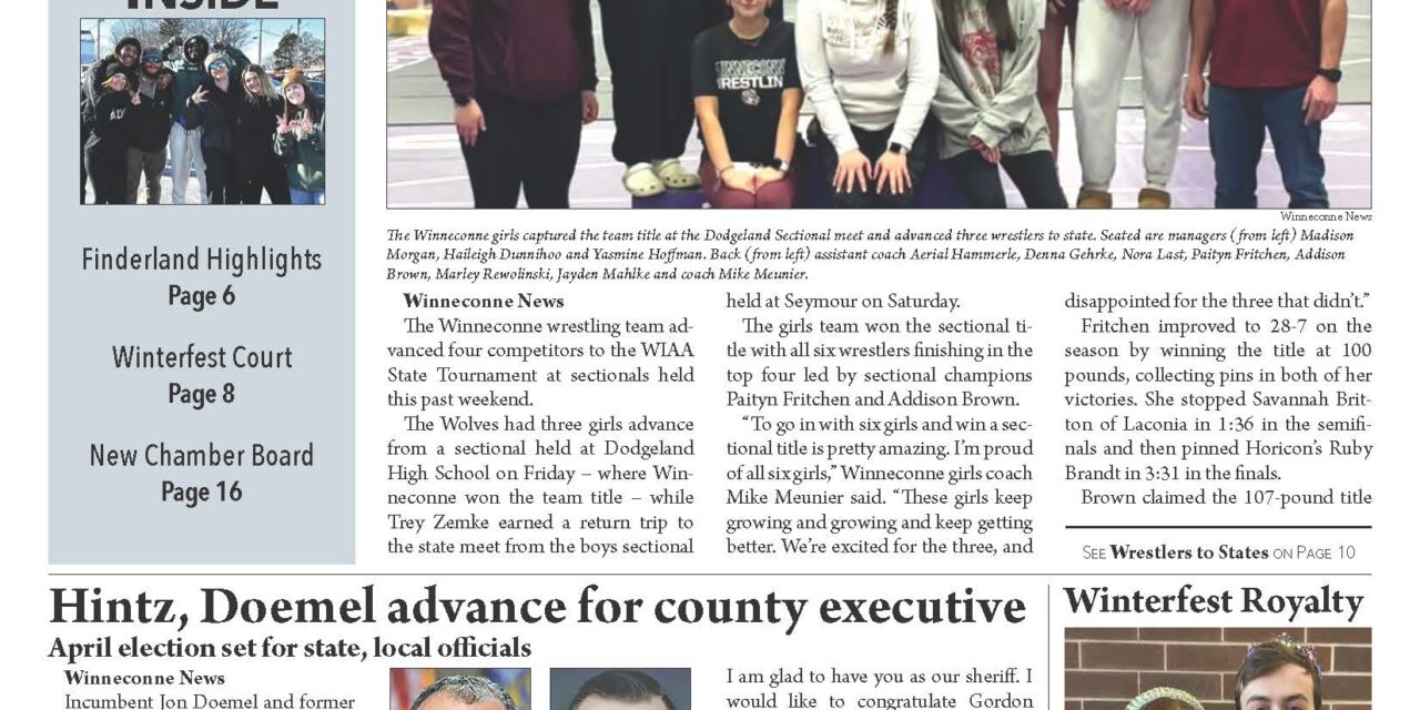 February 26, 2025 Winneconne News
