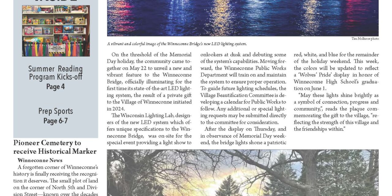 May 28, 2025 Winneconne News