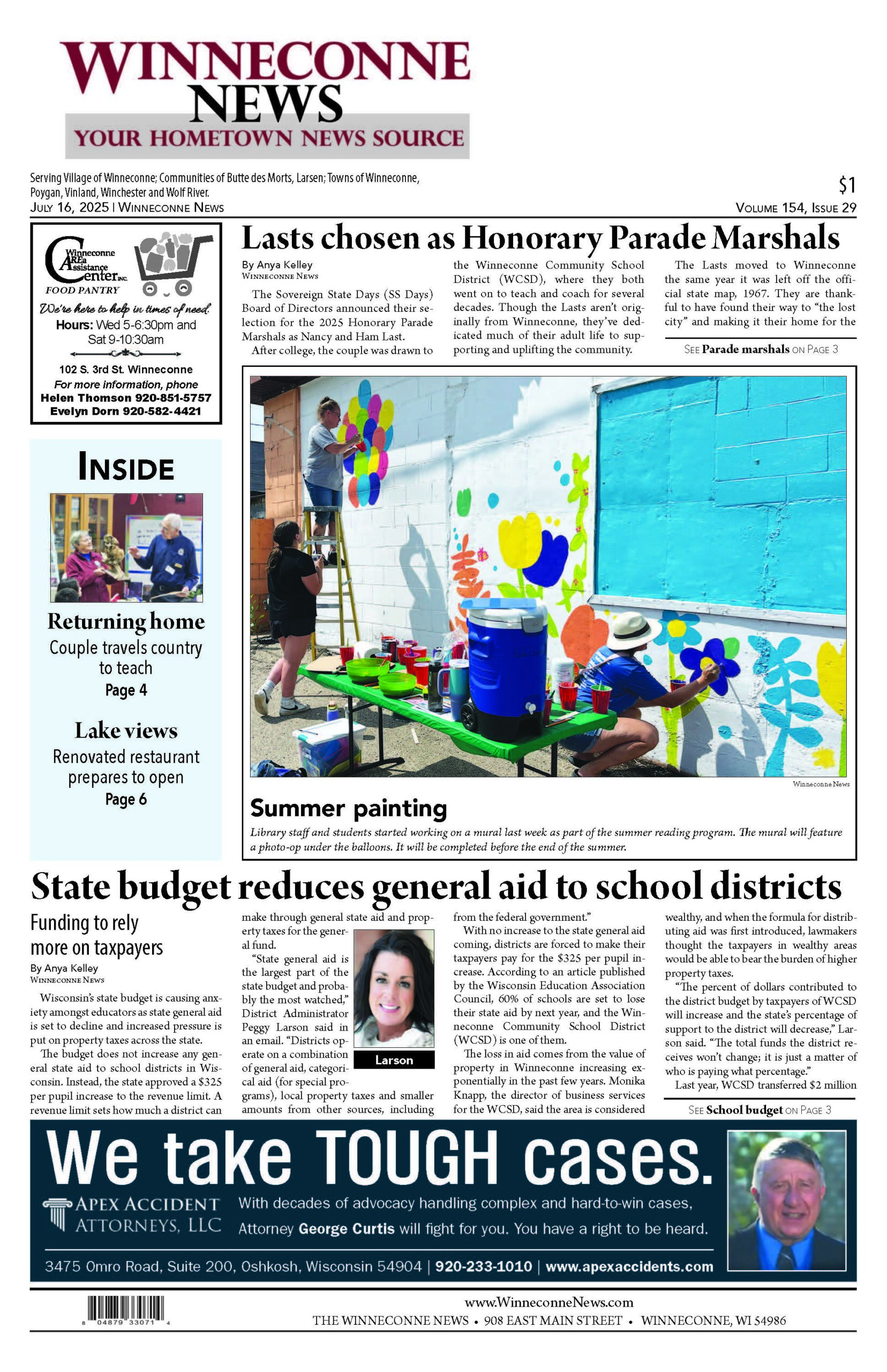 July 23, 2025 Winneconne News
