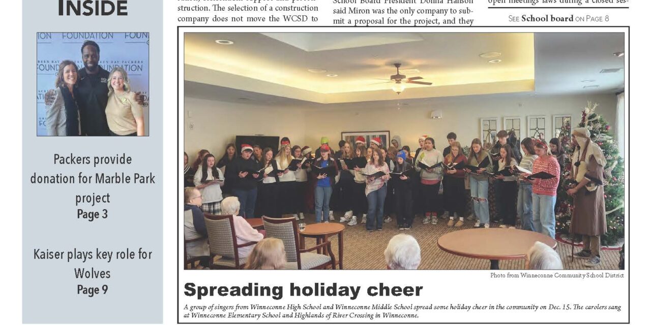 December 24, 2025 Winneconne News