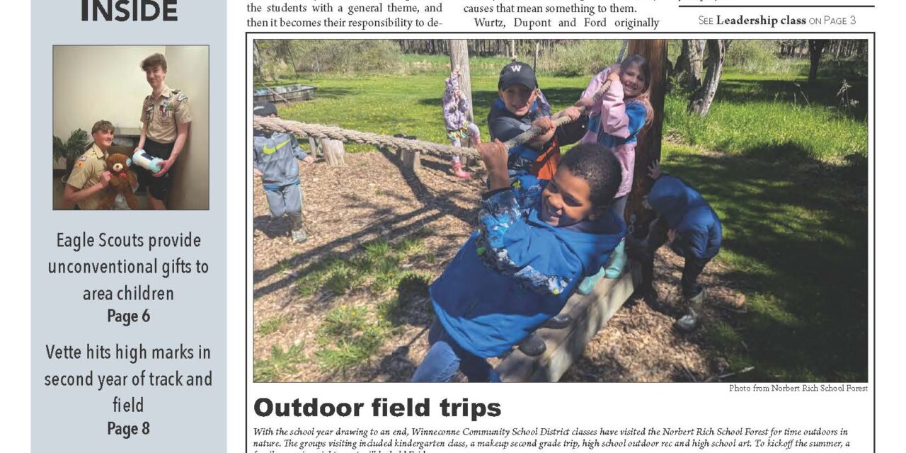 May 27, 2026 Winneconne News