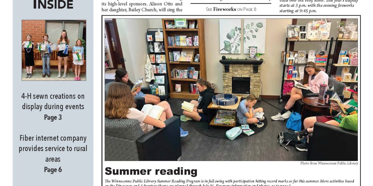 July 1, 2026 Winneconne News