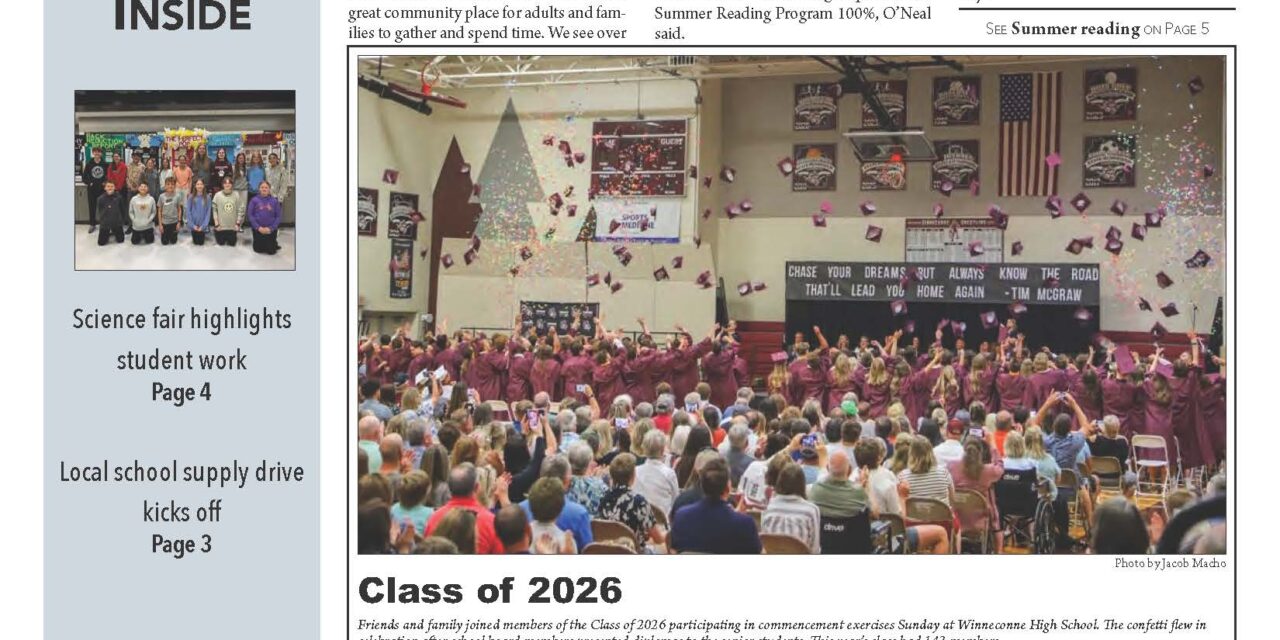 June 3, 2026 Winneconne News