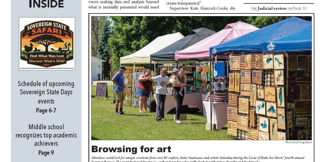 July 15, 2026 Winneconne News
