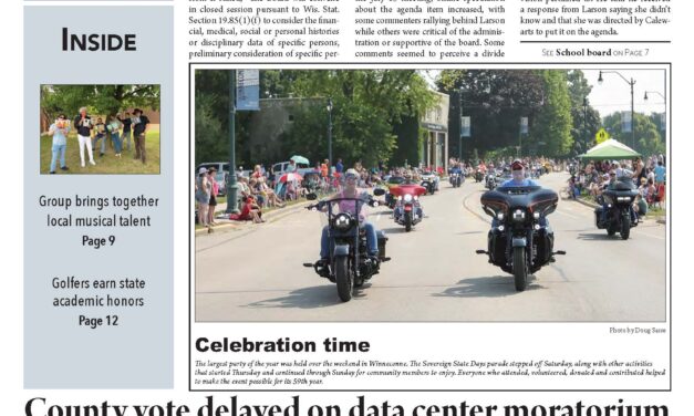 July 22, 2026 Winneconne News