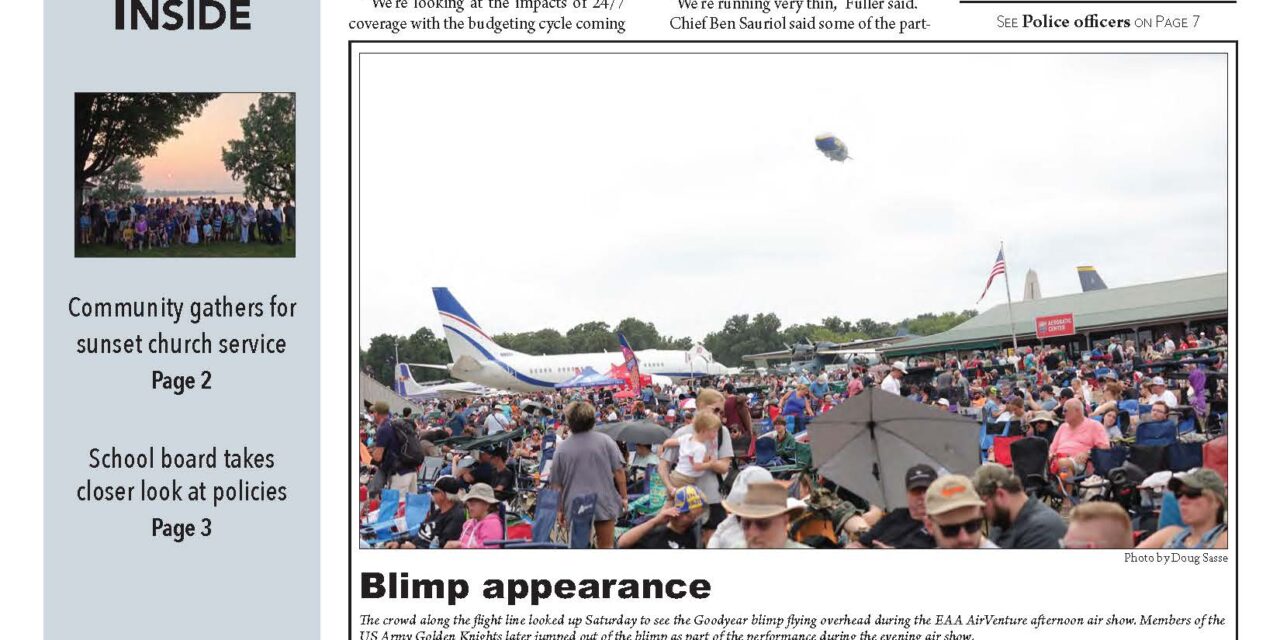 July 29, 2026 Winneconne News