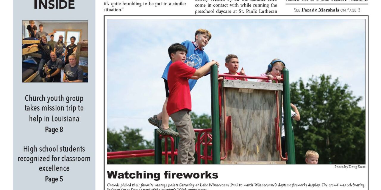 July 8, 2026 Winneconne News