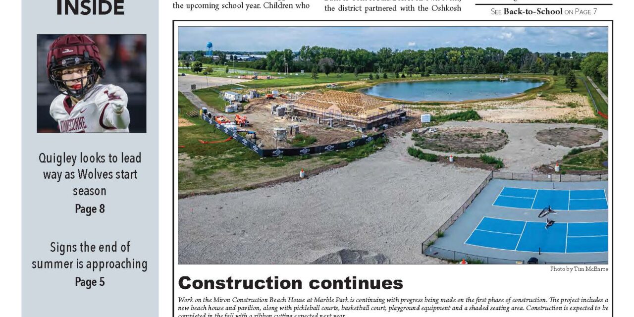 August 19, 2026 Winneconne News