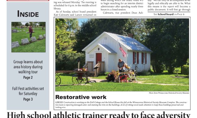 September 30, 2026 Winneconne News