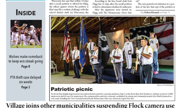 September 16, 2026 Winneconne News