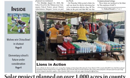 September 2,2026 Winneconne News