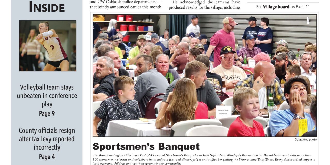 September 23, 2026 Winneconne News