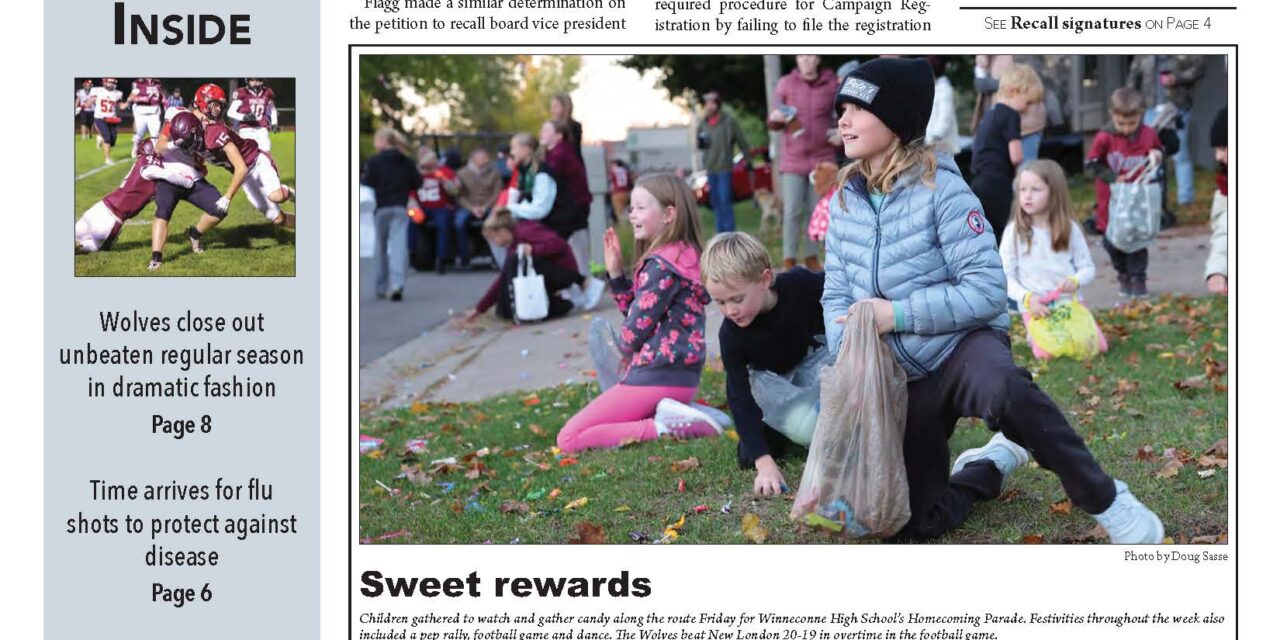 October 21, 2026 Winneconne News
