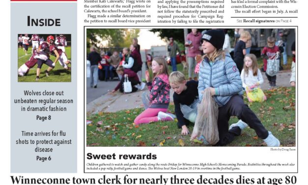 October 21, 2026 Winneconne News